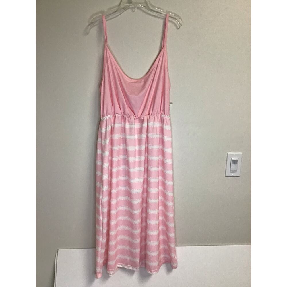 Sweet Southern Smocks Girl's Pink and Striped Maxi Dress Size XL‎